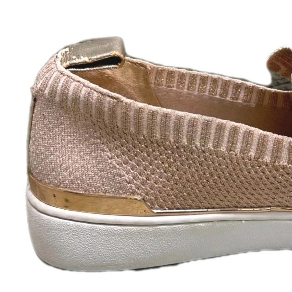 MICHAEL KORS Skylar Metallic Knit Slipon Sneakers - Picture 5 of 10